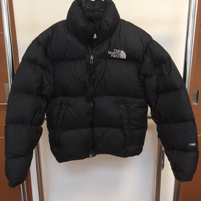 オーバーサイズthe north face ヌプシ 黒 700