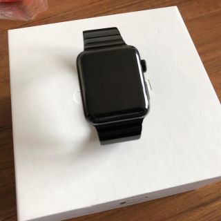 アップルウォッチ(Apple Watch)のアップルウォッチ シリーズ2 42mm リンクブレスレット おまけ付(スマートフォン本体)