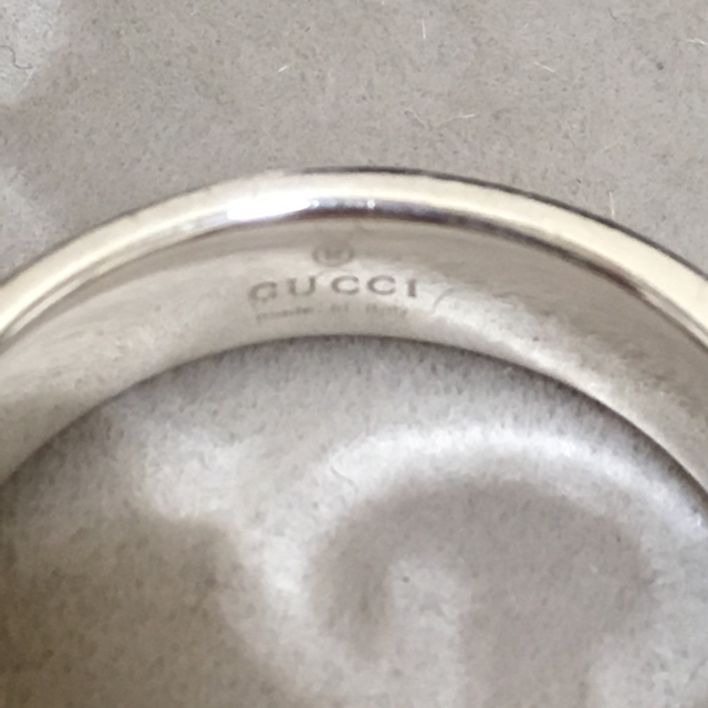 Gucci(グッチ)のグッチ シルバーリング 15号 メンズのアクセサリー(リング(指輪))の商品写真