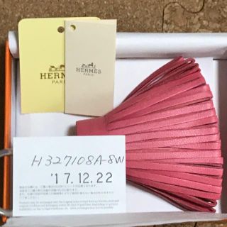 エルメス(HERMES)のエルメス カルメン ローズアザレ 新品(チャーム)