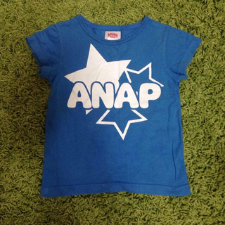 アナップキッズ(ANAP Kids)のANAP KidsTシャツブルー♡(その他)