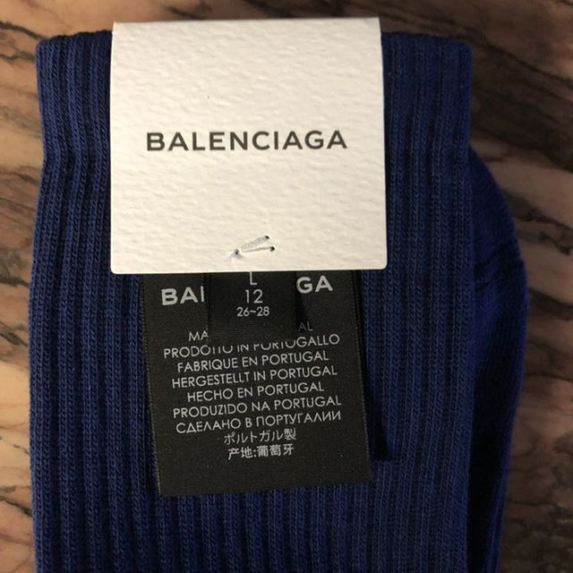 Balenciaga(バレンシアガ)のバレンシアガ  ソックス 新品国内正規店購入 サイズ26〜28 メンズのレッグウェア(その他)の商品写真