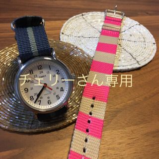 タイメックス(TIMEX)のTIMEX ウィークエンダーシリーズ用 時計バンドベルト(その他)