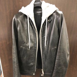 ディースクエアード(DSQUARED2)のDSQUARED2  国内正規品 新品未使用  レザージャケット(レザージャケット)