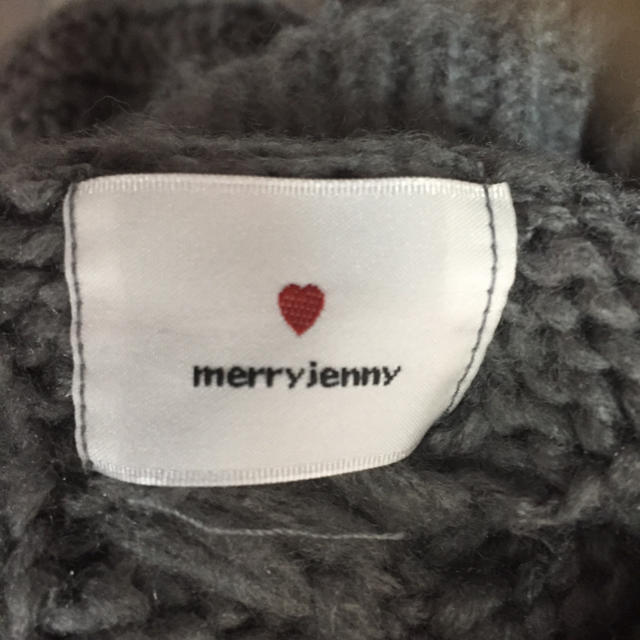 merry jenny(メリージェニー)のnerry jenny❤︎タートルネックニット❤︎中古❤︎F❤︎グレー レディースのトップス(ニット/セーター)の商品写真