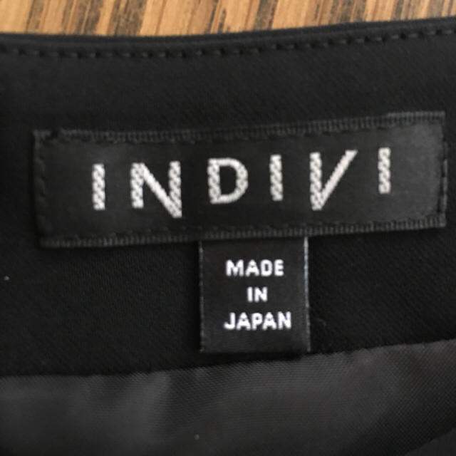 INDIVI(インディヴィ)のお値下げ✳美品✳INDIVIワンピース レディースのワンピース(ひざ丈ワンピース)の商品写真