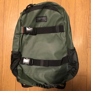 スラッシャー(THRASHER)の新品未使用品 THRASHER カーキ オリーブ BACKPACK(バッグパック/リュック)