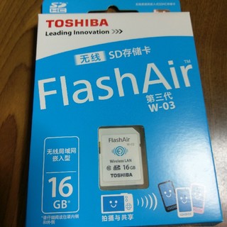 トウシバ(東芝)の東芝 FlashAir 16GB(その他)