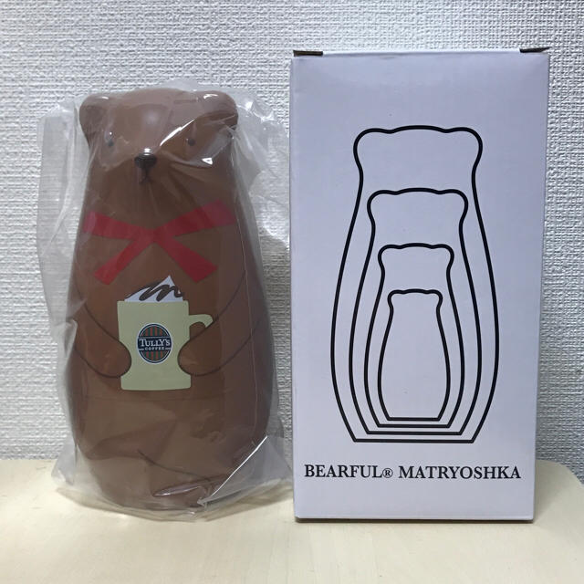 TULLY'S COFFEE(タリーズコーヒー)の【新品】TULLY’s coffee マトリョーシカ エンタメ/ホビーのおもちゃ/ぬいぐるみ(その他)の商品写真