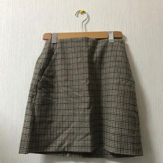 ユニクロ(UNIQLO)のチェックスカート(ミニスカート)