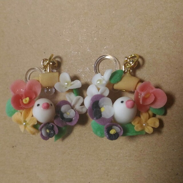 小鳥　リース　ﾉﾝﾎｰﾙﾋﾟｱｽ