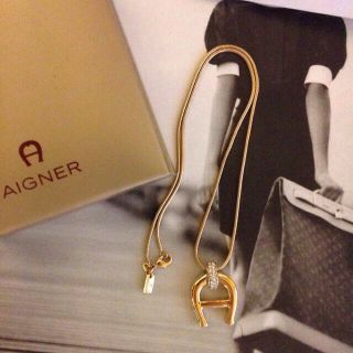 アイグナー(AIGNER)のAIGNER.(ネックレス)