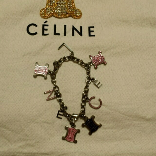 celine(セリーヌ)のセリーヌ ブレスレット ピンク レディースのアクセサリー(ブレスレット/バングル)の商品写真