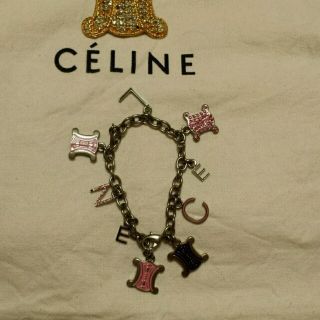 セリーヌ(celine)のセリーヌ ブレスレット ピンク(ブレスレット/バングル)