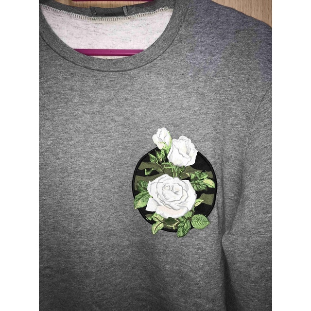 正規 16SS Dior Homme ディオールオム 薔薇刺繍 スウェット XS | www