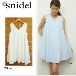 スナイデル(SNIDEL)のsnidel タンクトップワンピース(ミニワンピース)