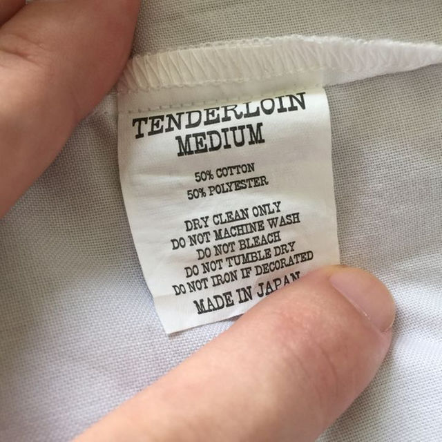 TENDERLOIN(テンダーロイン)のTenderloinワッペン長袖ワークシャツ定価21600円② メンズのトップス(シャツ)の商品写真