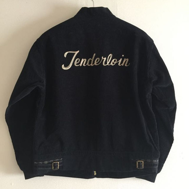 TENDERLOIN Tenderloin テンダーロイン コーデュロイ 刺繍リブワークジャケットの通販 by ハイスピード｜テンダーロイン ならラクマ