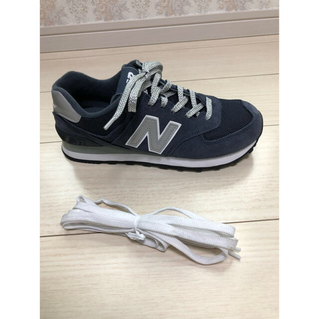 New Balance(ニューバランス)のニューバランス M574NN ABC-MART限定 NAVY(NN) レディースの靴/シューズ(スニーカー)の商品写真