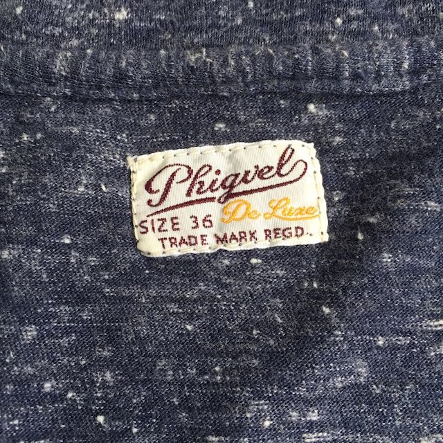 PHIGVEL(フィグベル)のPHIGVEL霜降り半袖VネックTシャツ メンズのトップス(その他)の商品写真