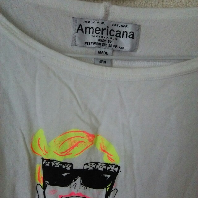 AMERICANA(アメリカーナ)のアメリカーナ Tシャツ ビューティーアンドユース americana レディースのトップス(Tシャツ(半袖/袖なし))の商品写真