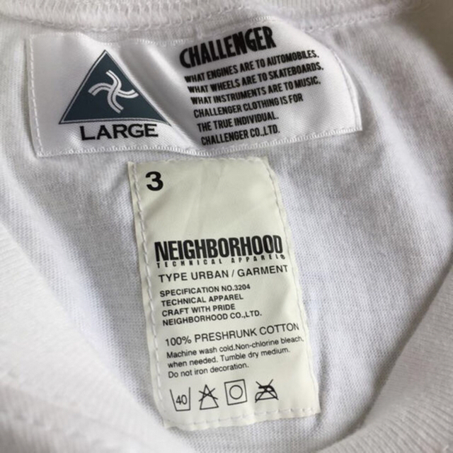 長瀬着！NEIGHBORHOOD×CHALLENGERコラボ半袖Tシャツ②