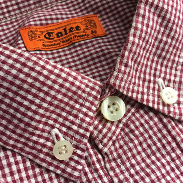 CALEE(キャリー)のCALEE半袖チェックシャツ メンズのトップス(シャツ)の商品写真