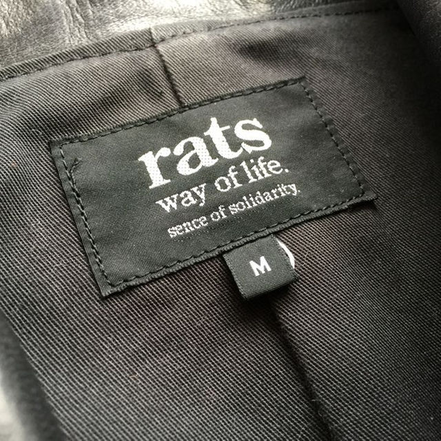 RATS - 定価62640円！RATS ラッツ メルトンウール レザージャケットの