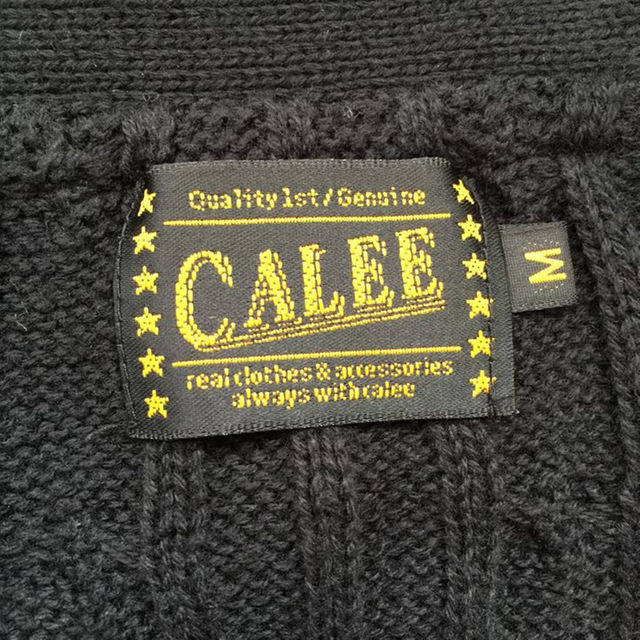 CALEE(キャリー)の定価25920円！CALEEキャリーニットカーディガン メンズのトップス(ニット/セーター)の商品写真