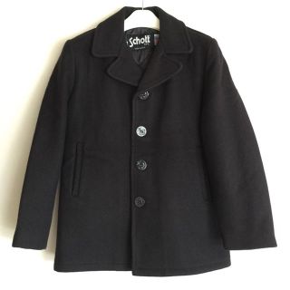 ショット(schott)の定価46440円！SCHOTT シングルPコート USA製(ピーコート)