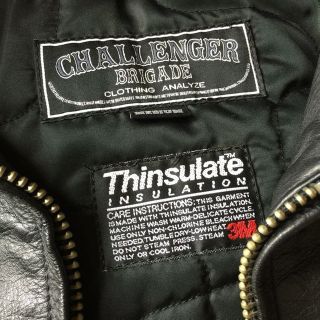 定価136500円!CHALLENGERチャレンジャーレザージャケット コートの