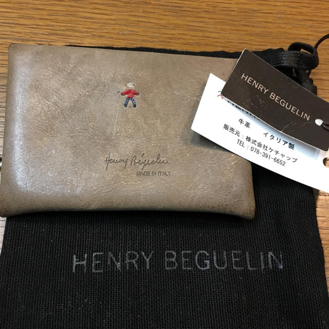 HENRY BEGUELIN(エンリーべグリン)のエンリーベグリン カードケース レディースのファッション小物(名刺入れ/定期入れ)の商品写真