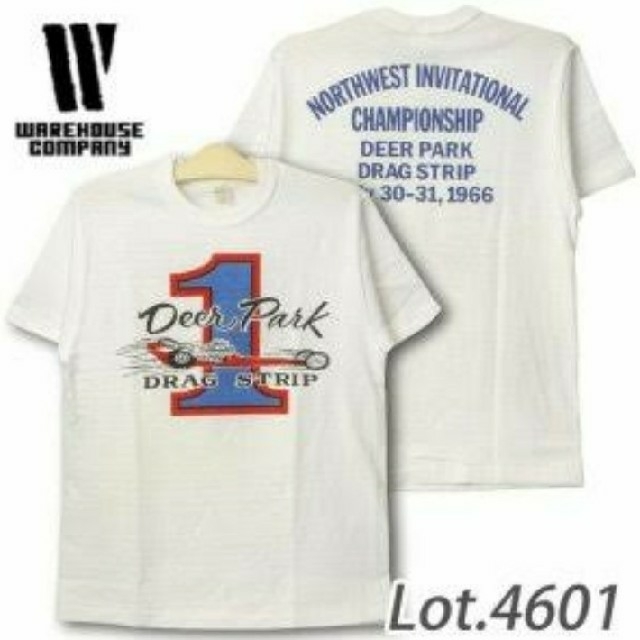 WAREHOUSE(ウエアハウス)のウエアハウス4601シリーズ 新品未使用Tシャツ メンズのトップス(Tシャツ/カットソー(半袖/袖なし))の商品写真