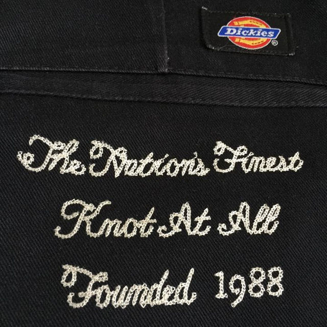 Dickies(ディッキーズ)のDICKIES × KNOT AT ALL コラボワークパンツ チノパンツ メンズのパンツ(ワークパンツ/カーゴパンツ)の商品写真