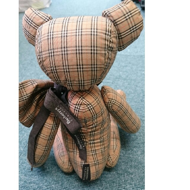 BURBERRY BLACK LABEL(バーバリーブラックレーベル)のお値下げ❗️BURBERRYブラックレーベル ミレニアムベアー🐻クマぬいぐるみ メンズのファッション小物(その他)の商品写真