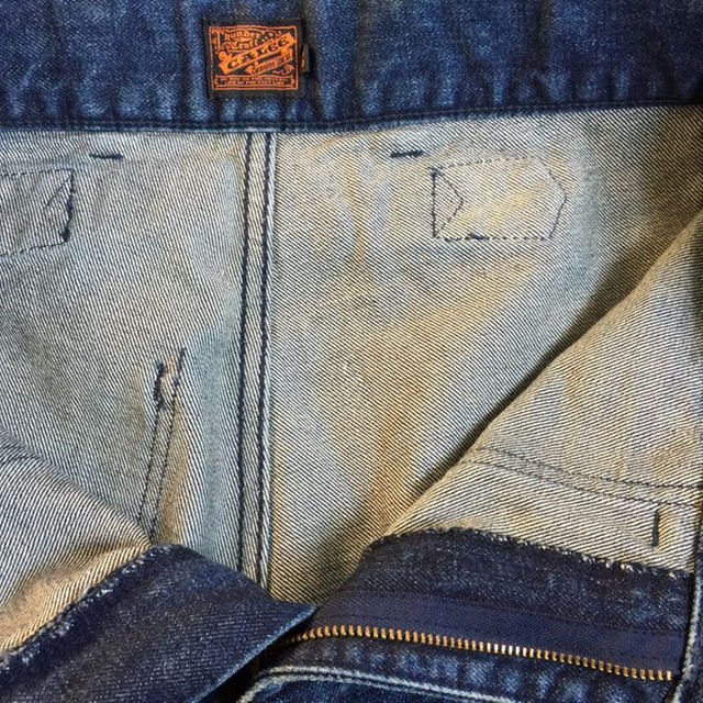 CALEE Size30 USED加工デニムパンツ