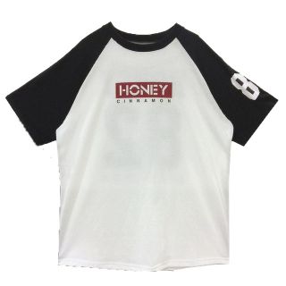 ハニーシナモン(Honey Cinnamon)のハニーシナモン ラグラン Tシャツ ユニセックス 2018(Tシャツ(半袖/袖なし))