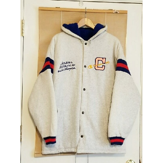 Champion(チャンピオン)の最終お値下げ中！！チャンピオン☆スタジャン メンズMサイズ メンズのジャケット/アウター(スタジャン)の商品写真