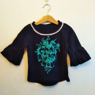 アナスイ(ANNA SUI)の【値引き交渉可】　☆ANNA SUI　バルーンスリーブ　Tシャツ　120☆(Tシャツ/カットソー)