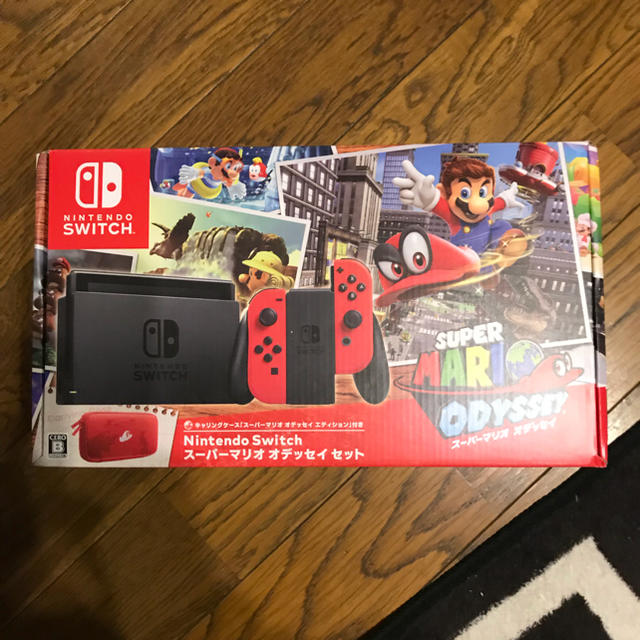 Nintendo Switch - 任天堂スイッチスーパーマリオオデッセイ新品の通販 by マサ's shop｜ニンテンドースイッチならラクマ