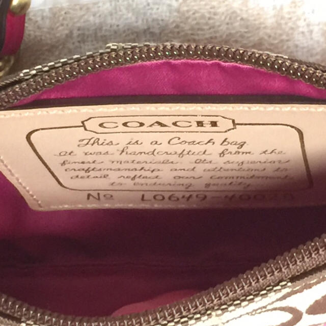 COACH　コーチ　レザートリム・ファブリックハンドバッグ\u0026アクセサリー