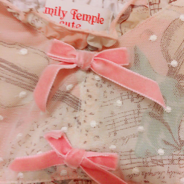 Emily Temple cute(エミリーテンプルキュート)の音楽柄JSK レディースのワンピース(ひざ丈ワンピース)の商品写真