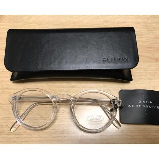 ザラ(ZARA)の新品未使用 Zara MAN Mサイズ UV100% サングラス クリアcool(サングラス/メガネ)