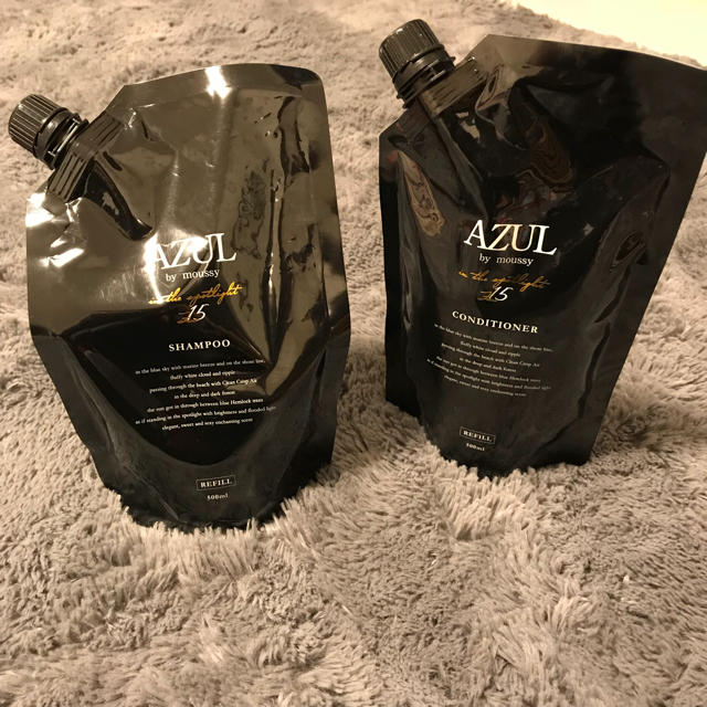 AZUL by moussy(アズールバイマウジー)のAZUL〔シャンプー&コンディショナー〕 コスメ/美容のヘアケア/スタイリング(シャンプー)の商品写真