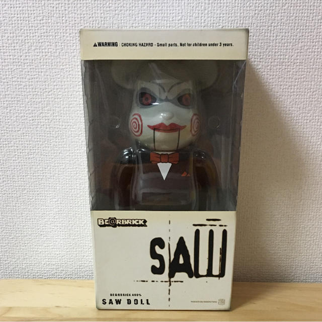 MEDICOM TOY(メディコムトイ)のSAW ベアブリック 400% エンタメ/ホビーのフィギュア(SF/ファンタジー/ホラー)の商品写真