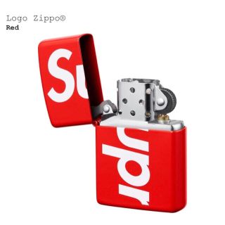 シュプリーム(Supreme)のHぼー様専用   Supreme  Logo Zippo  18ss week1(タバコグッズ)