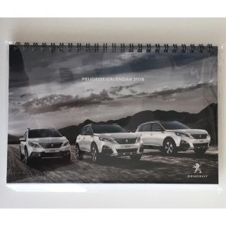 プジョー(Peugeot)のプジョー カレンダー 2018 / PEUGEOT CALENDAR 2018(カレンダー/スケジュール)