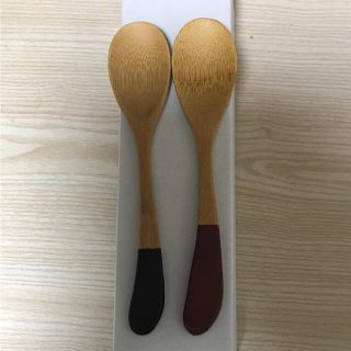 ムジルシリョウヒン(MUJI (無印良品))のスプーン 木製 新品未使用(スプーン/フォーク)