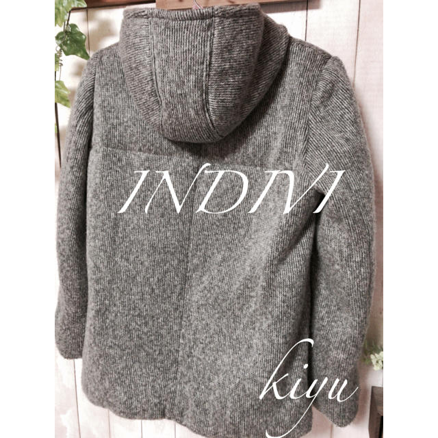 INDIVI(インディヴィ)の値下げしました INDIVI インディヴィ 中綿入りコート レディースのジャケット/アウター(ダウンコート)の商品写真