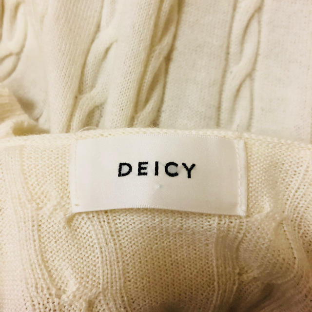 deicy(デイシー)のDEICY🌷フリルニット レディースのトップス(ニット/セーター)の商品写真